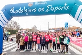 Celebración de la I Carrera de la Mujer en Guadalajara
