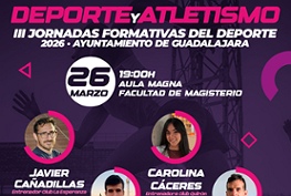 Deporte y atletismo: III Jornadas formativas del deporte 2026, Ayuntamiento de Guadalajara